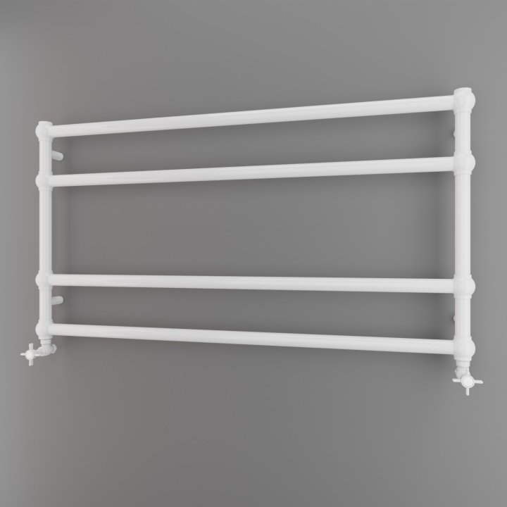 Grzejnik dekoracyjny Gesi 1 530x1000mm biały - Imers