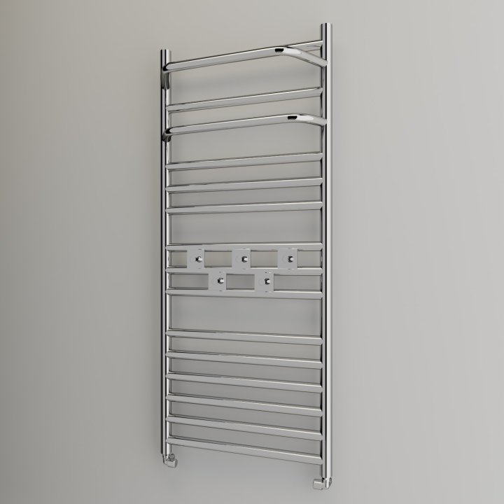 Grzejnik dekoracyjny Libra 4 Chrom Imers szer. 530mm wys. 1000mm 420W