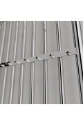 Grzejnik dekoracyjny Minas 2 Chrom Imers szer. 430mm wys. 1000mm 368W