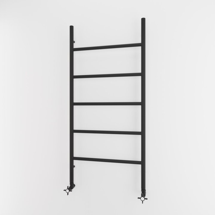 Grzejnik dekoracyjny Minimal 2 czarny 530x1100 mm 228W - Imers