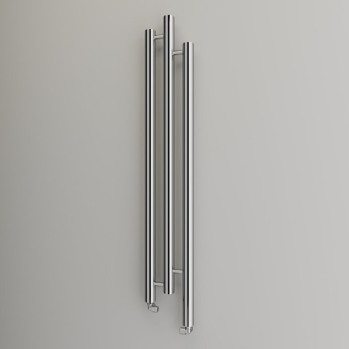 Grzejnik dekoracyjny Sizer 1 Chromowany Imers szer. 280 mm wys. 1360mm 410W