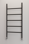 Grzejnik dekoracyjny Minimal 2 czarny 530x1100 mm 228W - Imers