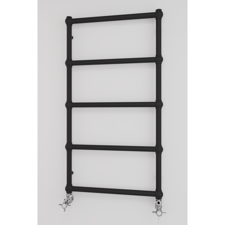 Grzejnik dekoracyjny Awena 1 530x508mm czarny mat 138W - Imers