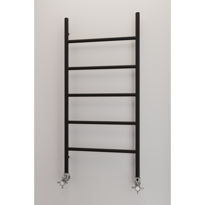 Grzejnik dekoracyjny Minimal 2 czarny 530x1100 mm 228W - Imers