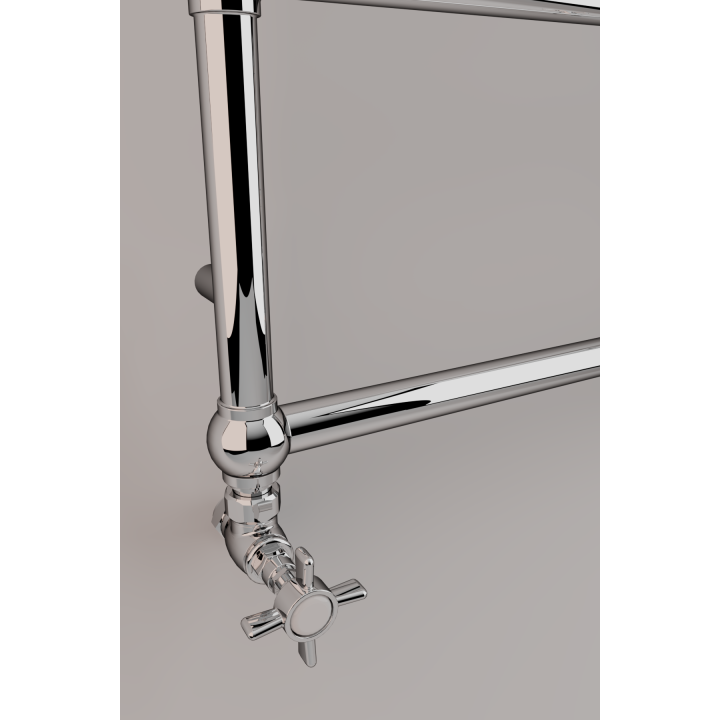 Grzejnik dekoracyjny Awena 1 530x508mm chrom 138W - Imers
