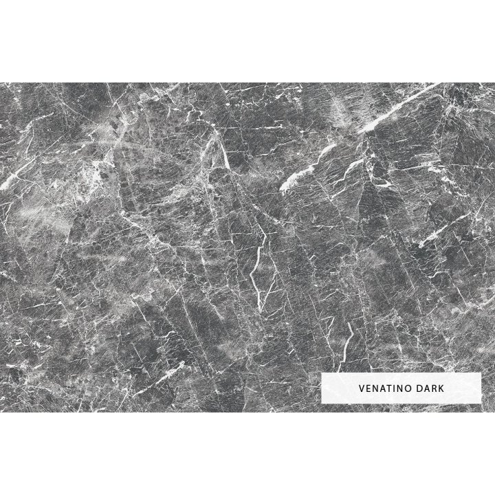 Stół Rozkładany Grande 160 Venatino Dark Hg+Czarny Super Print (Hg/Mat)