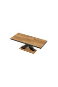 Stół Xenon 140 Dąb Artisan / Czarny Super Decor