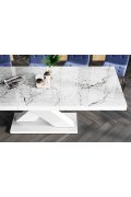 Stół Xenon 140 Dąb Artisan / Czarny Super Decor