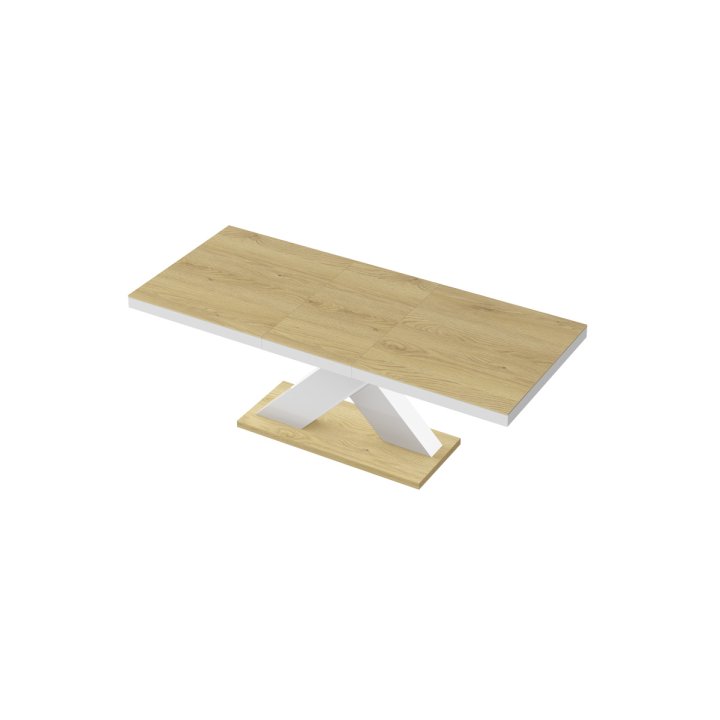 Stół Xenon 140 Dąb Artisan / Czarny Super Decor