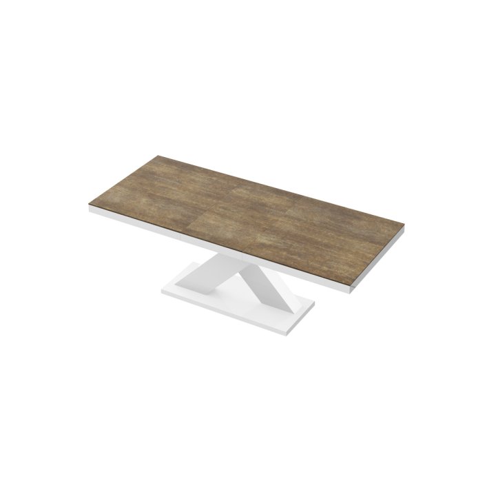 Stół Xenon 140 Dąb Artisan / Czarny Super Decor
