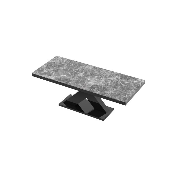 Stół Xenon 140 Dąb Artisan / Czarny Super Decor
