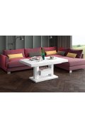 Ławostół Quadro Max Venatino White Hg+Biały Super Print (Hg/Mat)