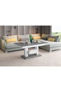 Ławostół Quadro Max Venatino White Hg+Biały Super Print (Hg/Mat)