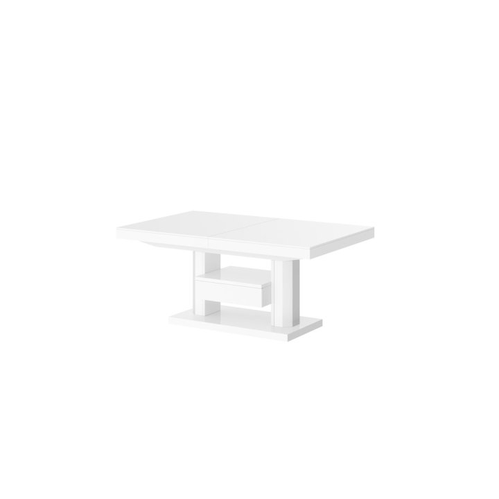 Ławostół Quadro Max Venatino White Hg+Biały Super Print (Hg/Mat)