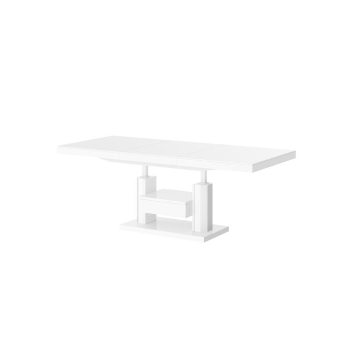Ławostół Quadro Max Venatino White Hg+Biały Super Print (Hg/Mat)