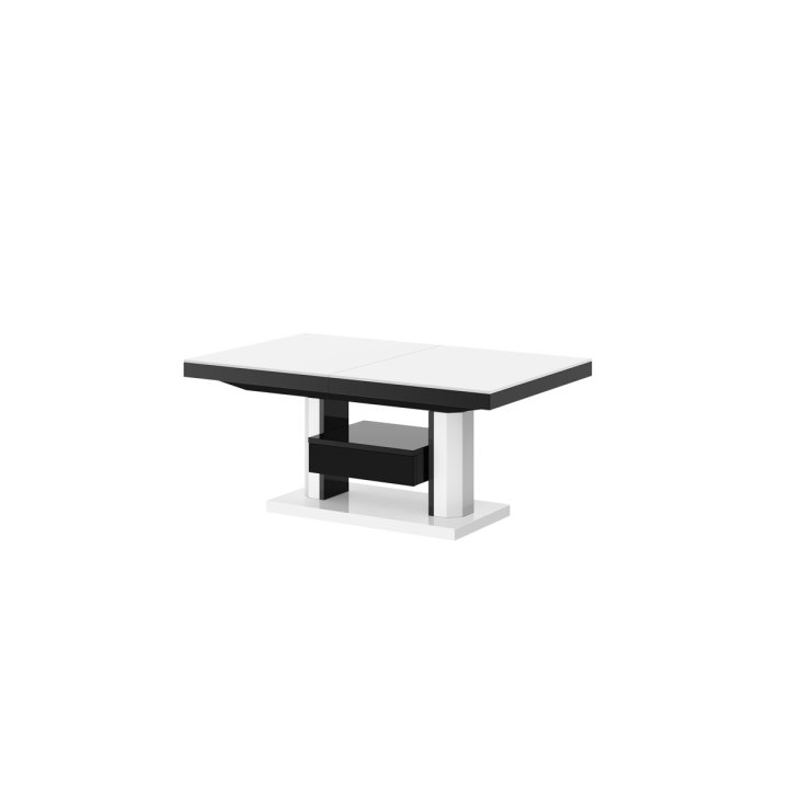 Ławostół Quadro Max Venatino White Hg+Biały Super Print (Hg/Mat)