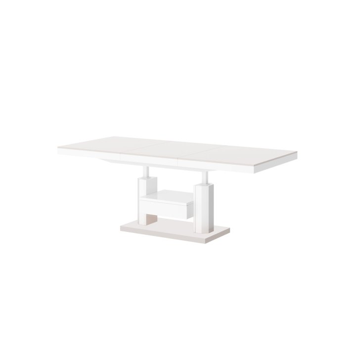 Ławostół Quadro Max Venatino White Hg+Biały Super Print (Hg/Mat)