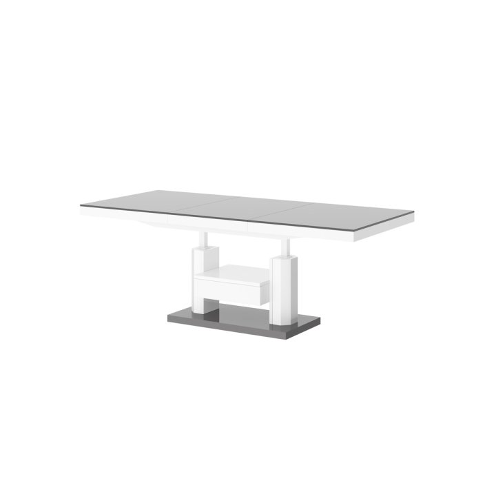 Ławostół Quadro Max Venatino White Hg+Biały Super Print (Hg/Mat)