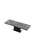 Stół Rozkładany Modica 160 Marble White Hg+Biały Super Print (Hg/Mat)