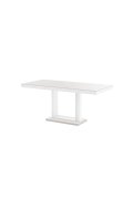 Stół Quadro 120 Marble White Hg+Biały Super Print (Hg/Mat)
