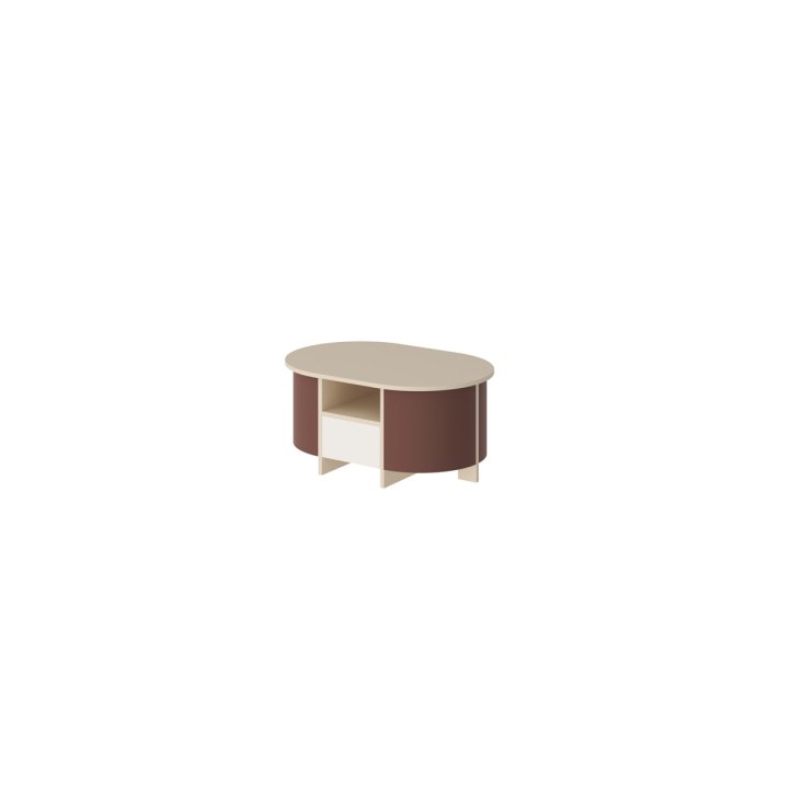 Ława Lumia Ac Cappuccino / Granat / Kaszmir Matowy